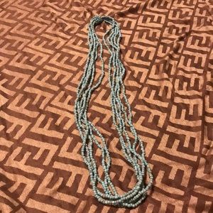 Turquoise necklace costume jewelry